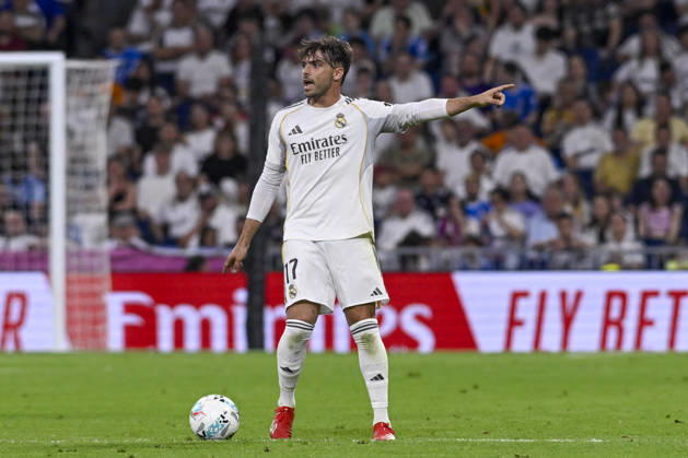 May 24, 2026, Madrid, Madrid, Spain: RAUL ASENCIO of Real Madrid CF during the match corresponding to the thirty-eight round of the 2025 26 First Division National League Championship between REAL MADRID C.F. Vs ATHLETIC CLUB, played at the Bernabeu Stadium on May 23, 2026, in Madrid, Spain. REAL MADRID C.F. Vs ATHLETIC CLUB - First Division National League Championship 2025 26 (05.23.26) - ZUMAc312 20260524_zsp_c312_189 Copyright: xOscarxManuelxSanchezx