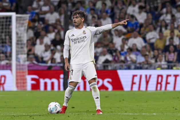 May 24, 2026, Madrid, Madrid, Spain: RAUL ASENCIO of Real Madrid CF during the match corresponding to the thirty-eight round of the 2025 26 First Division National League Championship between REAL MADRID C.F. Vs ATHLETIC CLUB, played at the Bernabeu Stadium on May 23, 2026, in Madrid, Spain. REAL MADRID C.F. Vs ATHLETIC CLUB - First Division National League Championship 2025 26 (05.23.26) - ZUMAc312 20260524_zsp_c312_187 Copyright: xOscarxManuelxSanchezx