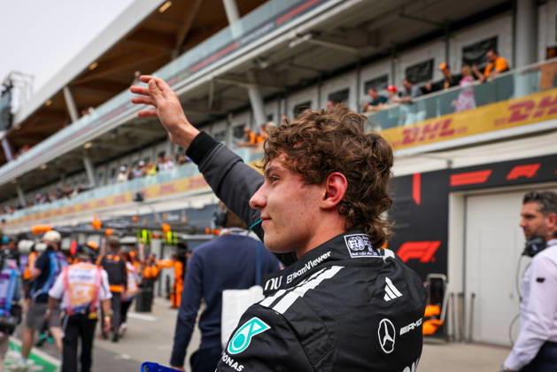 IPA85024853 - (12) Andrea Kimi Antonelli (ITA) - Mercedes-AMG PETRONAS F1 Team - Mercedes W17 - Mercedes E Performance during the Sprint Race of Formula 1 AWS Canadian Grand Prix 2026 at Circuit Gilles Villeneuve in Montreal, Canada. Round 7 of the 2026 FIA Formula One World Championship, WM, Weltmeisterschaft held May 22-24, 2026. The Circuit Gilles Villeneuve on Ile Notre-Dame in Montreal, named after the legendary Ferrari driver, hosts the Sprint format for the seventh round. This event weekend features the F1 Sprint format, with a Sprint Shootout and Sprint Race in addition to the standard qualifying session and Grand Prix. during Formula 1 AWS Canadian Grand Prix 2026 - Round 7 - Circuit Gilles Villeneuve, Formula 1 Championship in , , May 23 2026 Copyright: xStefanoxFacchin xAlessioxDexMarcox xAvens-images.com AvensImages IPAxSportx xx 85024853