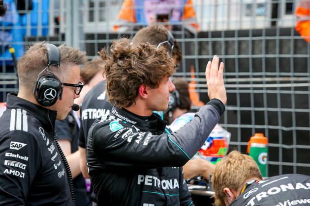 IPA85024875 - (12) Andrea Kimi Antonelli (ITA) - Mercedes-AMG PETRONAS F1 Team - Mercedes W17 - Mercedes E Performance during the Sprint Race of Formula 1 AWS Canadian Grand Prix 2026 at Circuit Gilles Villeneuve in Montreal, Canada. Round 7 of the 2026 FIA Formula One World Championship, WM, Weltmeisterschaft held May 22-24, 2026. The Circuit Gilles Villeneuve on Ile Notre-Dame in Montreal, named after the legendary Ferrari driver, hosts the Sprint format for the seventh round. This event weekend features the F1 Sprint format, with a Sprint Shootout and Sprint Race in addition to the standard qualifying session and Grand Prix. during Formula 1 AWS Canadian Grand Prix 2026 - Round 7 - Circuit Gilles Villeneuve, Formula 1 Championship in , , May 23 2026 Copyright: xStefanoxFacchin xAlessioxDexMarcox xAvens-images.com AvensImages IPAxSportx xx 85024875