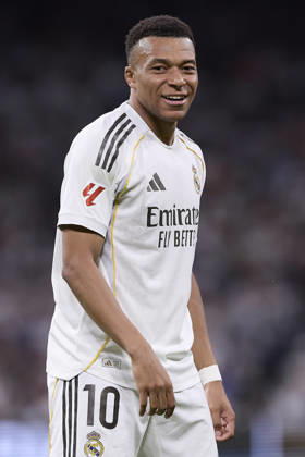 May 23, 2026, Madrid, Spain: Kylian Mbappe of Real Madrid CF is seen in action during the LaLiga EA Sports 2025 2026 week 38 football match between Real Madrid CF and Athletic Club at Santiago Bernabeu stadium. Final score; Real Madrid CF 4:2 Athletic Club Madrid Spain - ZUMAs197 20260523_aaa_s197_304 Copyright: xFedericoxTitonex