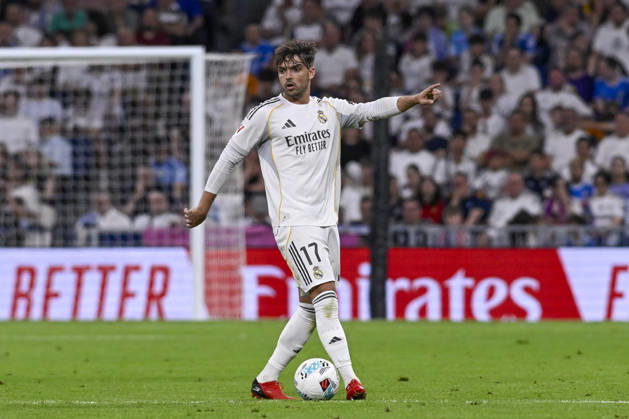 May 24, 2026, Madrid, Madrid, Spain: RAUL ASENCIO of Real Madrid CF during the match corresponding to the thirty-eight round of the 2025 26 First Division National League Championship between REAL MADRID C.F. Vs ATHLETIC CLUB, played at the Bernabeu Stadium on May 23, 2026, in Madrid, Spain. Madrid Spain - ZUMAc312 20260524_zsp_c312_190 Copyright: xOscarxManuelxSanchezx