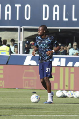 FOOTBALL - Serie A - Bologna FC vs Inter Milan - FC Internazionale Photo by IPA ABACAPRESS.COM85031113 - Yann Aurel Bisseck of Inter FC during warms up before Bologna FC vs FC Inter, 38th Serie A Enilive 2025-26 game at Renato dall Ara stadium in Bologna (BO), Italy, on May 23, 2026. Bologna Italy  Copyright: xIPAxSport ABACAx