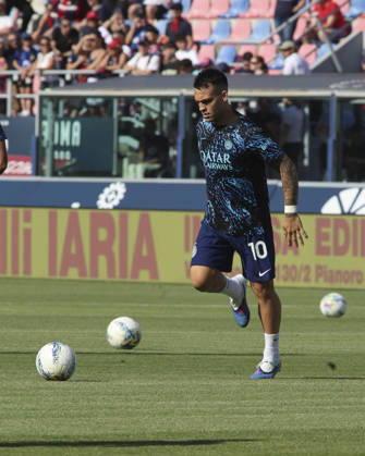 FOOTBALL - Serie A - Bologna FC vs Inter Milan - FC Internazionale Photo by IPA ABACAPRESS.COM85031114 - Lautaro Martinez of Inter FC during warms up before Bologna FC vs FC Inter, 38th Serie A Enilive 2025-26 game at Renato dall Ara stadium in Bologna (BO), Italy, on May 23, 2026. Bologna Italy  Copyright: xIPAxSport ABACAx