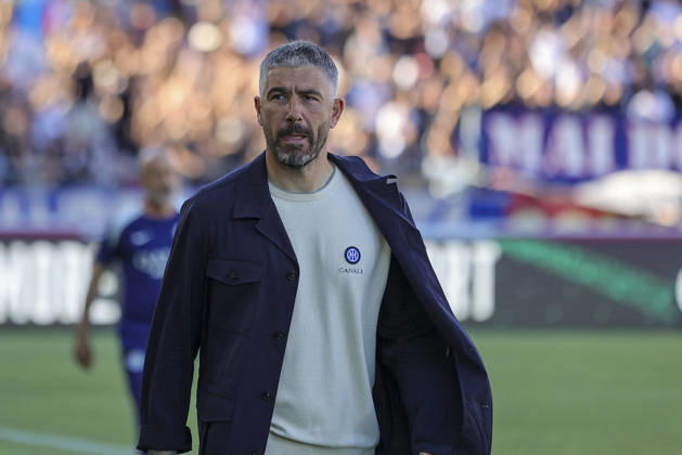 FOOTBALL - Serie A - Bologna FC vs Inter Milan - FC Internazionale Photo by IPA ABACAPRESS.COM85031107 - Aleksandar Kolarov deputy head coach of Inter FC before Bologna FC vs FC Inter, 38th Serie A Enilive 2025-26 game at Renato dall Ara stadium in Bologna (BO), Italy, on May 23, 2026. Bologna Italy  Copyright: xIPAxSport ABACAx