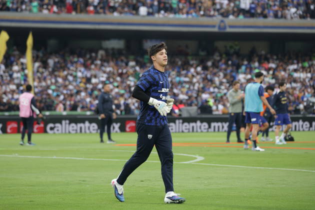 May 24, 2026, Mexico City, Ciudad de Mexico, Mexico: Pablo Lara 35 of Pumas warms-up before the final second leg match between Pumas UNAM and Cruz Azul as part of the Liga MX Torneo Clausura 2026 at Estadio Olimpico Universitario. on May 24, 2026 in Mexico City, Mexico. Mexico City Mexico - ZUMAe321 20260524_zsa_e321_134 Copyright: xIsmaelxRosasx