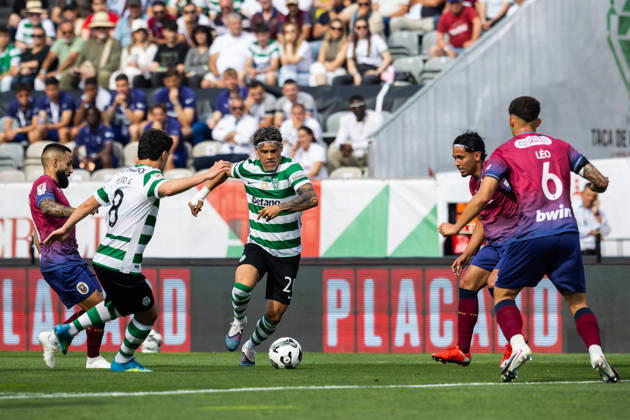 Sporting CP vs SCU Torreense in Oeiras - 24 May 2026 Maxi Araujo of Sporting CP in action during the Portuguese Cup 2025 2026 - Final match between Sporting CP and SCU Torreence at Estadio Nacional. (Final score: Sporting CP 1 - 2 SCU Torreense) Oeiras Portugal Copyright: xHenriquexCasinhasx xSOPAxImagesx HCASINHAS_24052026_SPORTINGCP_VS_SCUTORREENSE_010