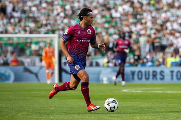 Sporting CP vs SCU Torreense in Oeiras - 24 May 2026 Luis Quintero of SCU Torreense in action during the Portuguese Cup 2025 2026 - Final match between Sporting CP and SCU Torreence at Estadio Nacional. (Final score: Sporting CP 1 - 2 SCU Torreense) Oeiras Portugal Copyright: xHenriquexCasinhasx xSOPAxImagesx HCASINHAS_24052026_SPORTINGCP_VS_SCUTORREENSE_017