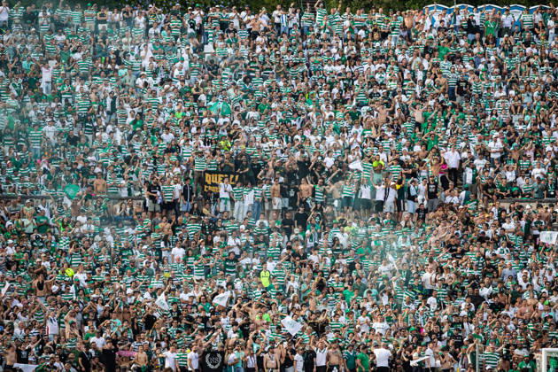 Sporting CP vs SCU Torreense in Oeiras - 24 May 2026 Sporting CP fans seen during the Portuguese Cup 2025 2026 - Final match between Sporting CP and SCU Torreence at Estadio Nacional. (Final score: Sporting CP 1 - 2 SCU Torreense) Oeiras Portugal Copyright: xHenriquexCasinhasx xSOPAxImagesx HCASINHAS_24052026_SPORTINGCP_VS_SCUTORREENSE_022