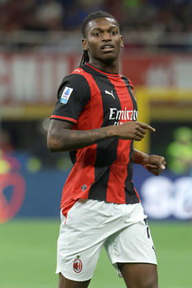 RAFAEL LEAO, Milan, Serie A, 2025-26, Milan vs Cagliari 1-2, 24-05-2026, Azione, Action, Single shot, Close up, Maglia. Shirt, 2026-27 SERIE A 2025-26 MILAN-CAGLIARI 1-2 Maglia 2026-27