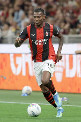 RAFAEL LEAO, Milan, Serie A, 2025-26, Milan vs Cagliari 1-2, 24-05-2026, Azione, Action, Single shot, Maglia. Shirt, 2026-27 SERIE A 2025-26 MILAN-CAGLIARI 1-2 Maglia 2026-27