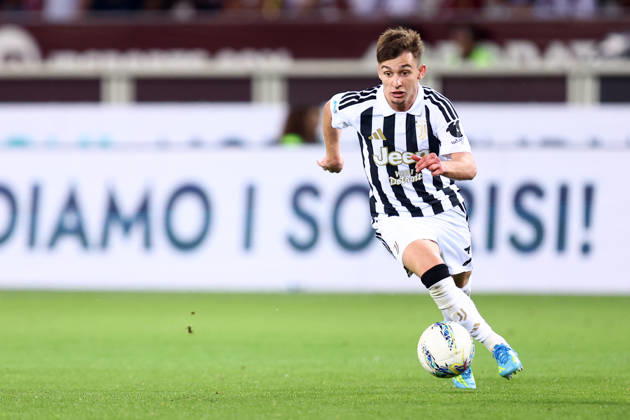 Torino Fc - Juventus Fc Francisco Conceicao of Juventus Fc in action during the Serie A match beetween Torino Fc and Juventus Fcat Stadio Olimpico on May 24, 2026 in Turin, Italy . Torino Stadio Olimpico Italy Copyright: xMarcoxCanonierox