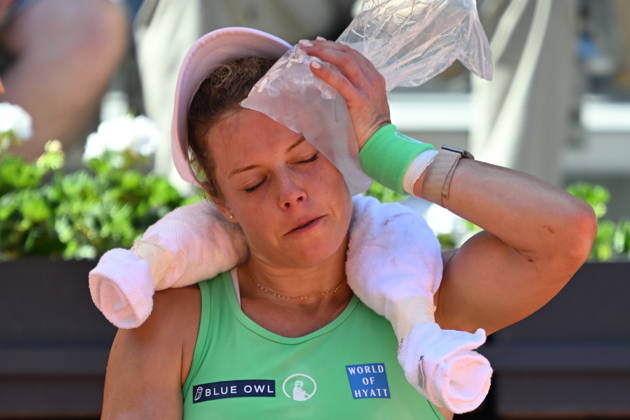 Tennis, French Open, Tag 3, Große Hitze in Paris