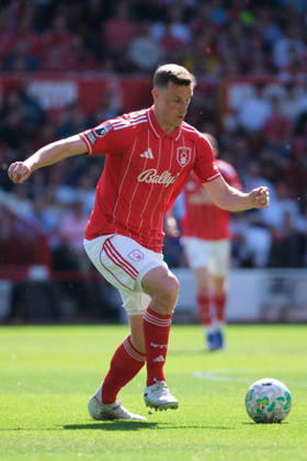 Nottingham Forest v Bournemouth - Premier League NOTTINGHAM, ENGLAND - May 24 : Chris Wood of Nottingham Forest seen in action during the Premier league football match between Nottingham Forest and Bournemouth at the City Ground on May 24, 2026 in Nottingham, England. Nottingham England Copyright: xPaulxBonserx xSportsxPressxPhotox 001944