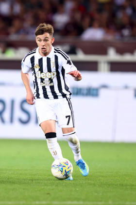 Torino Fc - Juventus Fc Francisco Conceicao of Juventus Fc in action during the Serie A match beetween Torino Fc and Juventus Fcat Stadio Olimpico on May 24, 2026 in Turin, Italy . Torino Stadio Olimpico Italy Copyright: xMarcoxCanonierox