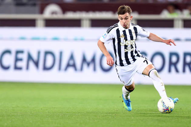 Torino Fc - Juventus Fc Francisco Conceicao of Juventus Fc in action during the Serie A match beetween Torino Fc and Juventus Fcat Stadio Olimpico on May 24, 2026 in Turin, Italy . Torino Stadio Olimpico Italy Copyright: xMarcoxCanonierox