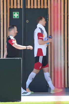 Goalkeeper Manuel Neuer Germany Germany trains behind closed doors Herzo Base 28 05 2026 German national team, training camp for World Cup preparation, Home Ground, HerzoBase, World of Adidas, Herzogenaurach