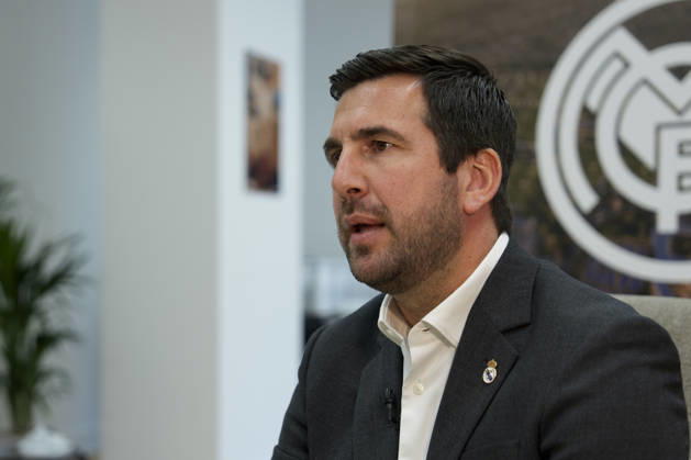 May 29, 2026, Madrid, Madrid, Spain: Enrique Riquelme attends an interview for Europa Press at his Electoral Headquarters at Paseo de la Castellana on May 29, 2026, in Madrid, Spain. Madrid Spain - ZUMAa181 20260529_zaa_a181_006 Copyright: xOscarxJ.xBarrosox