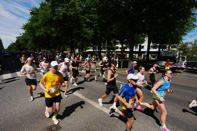 STOCKHOLM, SWEDEN 20260530 Runners during the Stockholm marathon on Saturday STOCKHOLM SWEDEN x10500x Copyright: xMagnusxLejhall TTx STOCKHOLM MARATHON 2026