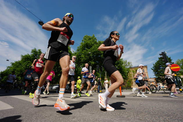 STOCKHOLM, SWEDEN 20260530 Runners during the Stockholm marathon on Saturday STOCKHOLM SWEDEN x10500x Copyright: xMagnusxLejhall TTx STOCKHOLM MARATHON 2026
