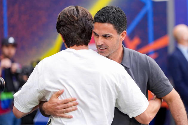 Paris Saint-Germain v Arsenal FC - UEFA Champions League Final 2026 Mikel Arteta Head Coach of Arsenal FC during the UEFA Champions League Final match between Paris Saint-Germain FC and Arsenal FC at Puskas Arena on May 30, 2026 in Budapest, Hungary Budapest Puskas Arena Hungary Hungary Copyright: xGiuseppexMaffiax 260530UCLFinal_PSG-Arsenal_GM_06255