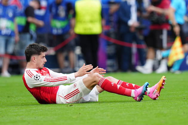 Paris Saint-Germain v Arsenal FC - UEFA Champions League Final 2026 Kai Havertz of Arsenal FC during the UEFA Champions League Final match between Paris Saint-Germain FC and Arsenal FC at Puskas Arena on May 30, 2026 in Budapest, Hungary Budapest Puskas Arena Hungary Hungary Copyright: xGiuseppexMaffiax 260528UCLFinal_PSG-Arsenal_GM_00250