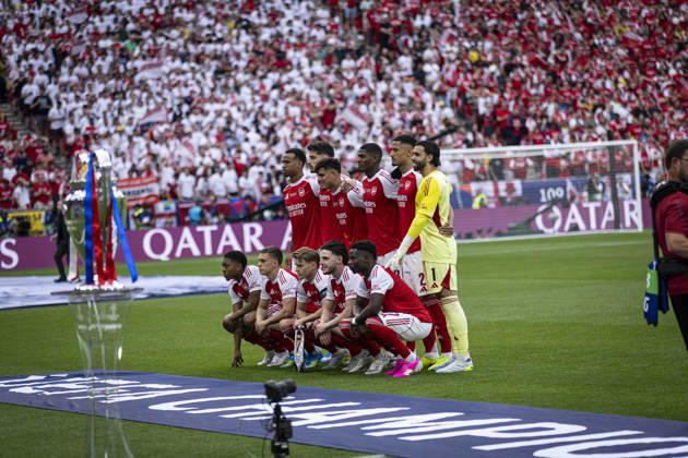 Football: Finale EUFA Champions League 2025-2026 - Paris Saint Germanin (PSG) V Arsenal - Puskas ArÃ na de Budapest Hongrie - 30 05 2026 Photo equipe Arsenal  Copyright: xx