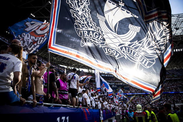 Football: Finale EUFA Champions League 2025-2026 - Paris Saint Germanin (PSG) V Arsenal - Puskas ArÃ na de Budapest Hongrie - 30 05 2026 Ambiance avec les supporters de l Ã quipe de Paris Saint Germain (PSG)  Copyright: xElyxandroxCEGARRAx