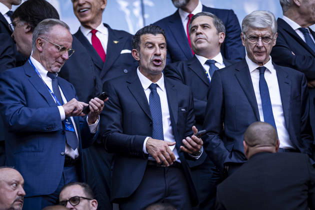 Football: Finale EUFA Champions League 2025-2026 - Paris Saint Germanin (PSG) V Arsenal - Puskas ArÃ na de Budapest Hongrie - 30 05 2026 Luis Figo  Copyright: xelyxandroxcegarrax