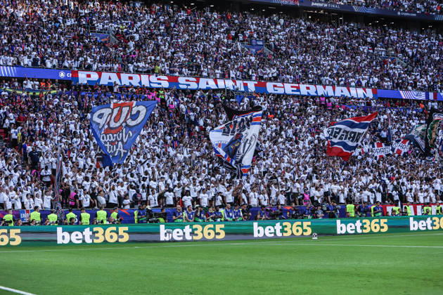 Sport, Football, UEFA Champions League Season 2025 2026 Final Paris Saint Germain FC Arsenal 30 05 2026, Puskas Arena Budapest Fans Paris Saint Germain Budapest Puskas Arena Hungary