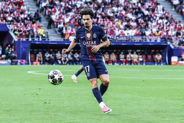 Sport, Football, UEFA Champions League Season 2025 2026 Final Paris Saint Germain FC Arsenal 30 05 2026, Puskas Arena Budapest Vitinha Paris Budapest Puskas Arena Hungary