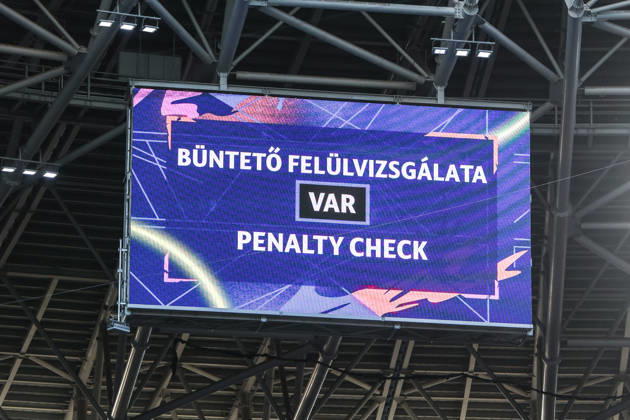 Sport, Football, UEFA Champions League season 2025 2026 Final Paris Saint Germain FC Arsenal 30 05 2026, Puskas Arena Budapest VAR review, Penalty Budapest Puskas Arena Hungary