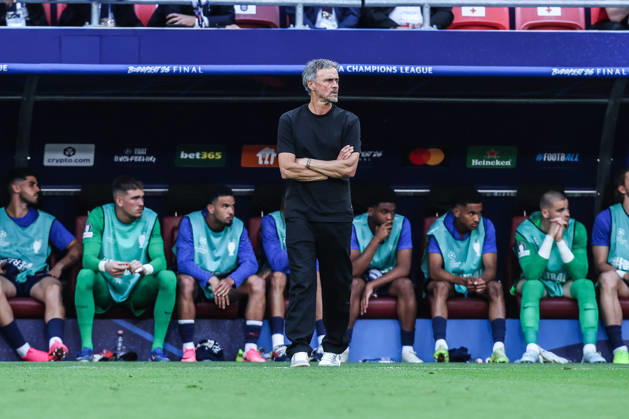 Sport, Football, UEFA Champions League Season 2025 2026 Final Paris Saint Germain FC Arsenal 30 05 2026, Puskas Arena Budapest Luis Enrique Coach Head Coach Paris Budapest Puskas Arena Hungary
