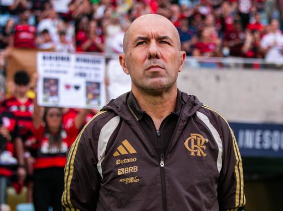 RECORD DATE NOT STATED Flamengo and Coritiba, for the 18th round of the Brazilian championship. Rio de Janeiro (RJ) 05 30 2026 - Flamengo Coritiba Brasilerao Maracana - Flamengo coach, Leonardo Jardim, at the match between Flamengo and Coritiba, for the 18th round of the Brazilian championship, on the afternoon of this Saturday (30), at the Maracana stadium, in Rio de Janeiro.(Foto: Lucas Simonin Gomes Thenews2 imago images) SPO  Copyright: xLucasxSimoninxGomesx
