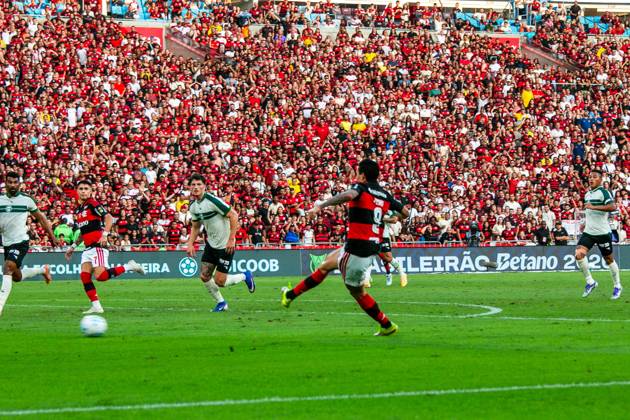 RECORD DATE NOT STATED Flamengo and Coritiba, for the 18th round of the Brazilian championship. Rio de Janeiro (RJ) 05 30 2026 - Flamengo Coritiba Brasilerao Maracana - Player Pedro in a match between Flamengo and Coritiba, for the 18th round of the Brazilian championship, on the afternoon of this Saturday (30), at the Maracana stadium, in Rio de Janeiro.(Foto: Lucas Simonin Gomes Thenews2 imago images) SPO Copyright: xLucasxSimoninxGomesx