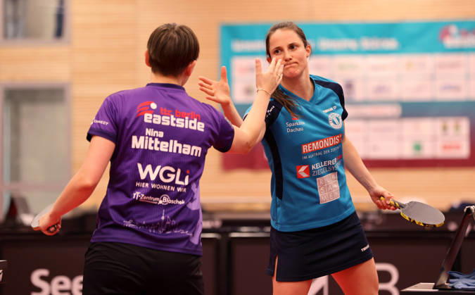 Table tennis, women, 1st BL, final first leg, TSV Dachau 65 - ttc berlin eastside