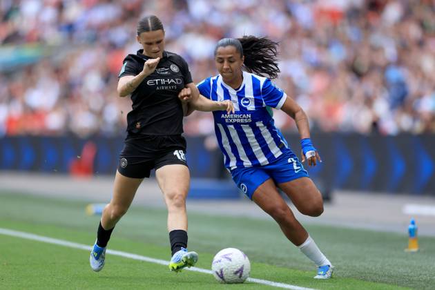 Fußball, Frauen, FA Cup, Finale, Manchester City - Brighton and Hove Albion