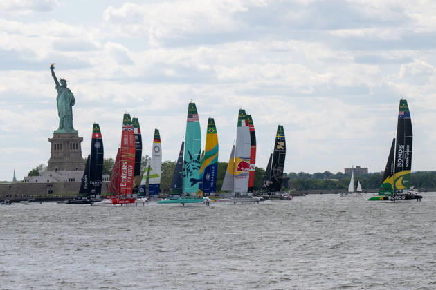 Segeln, SailGP in New York