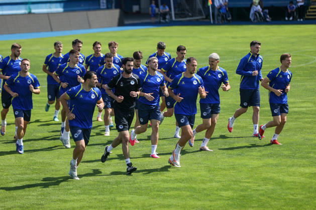Fußball, Nationalteam Bosnien und Herzegowina, Training