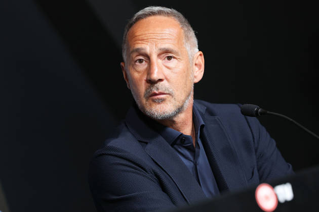 Fußball, 1. BL, Eintracht Frankfurt präsentiert neuen Trainer Adi Hütter