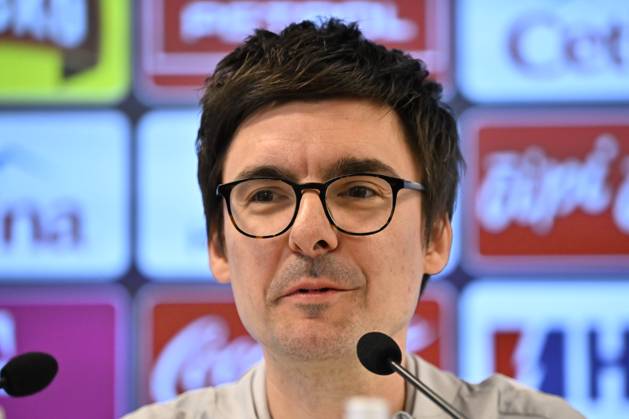 Fußball, Nationalteam Belgien, Pressekonferenz