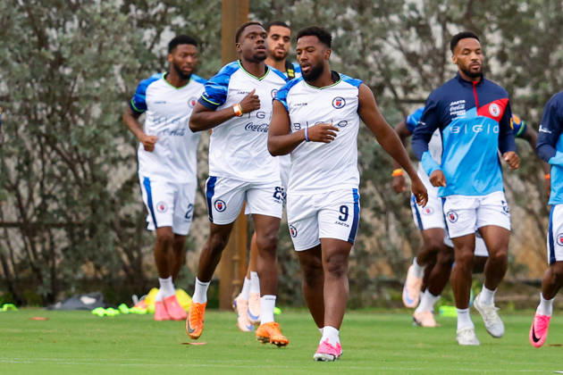 Fußball, FiFA WM 2026, Nationalteam Haiti, Training