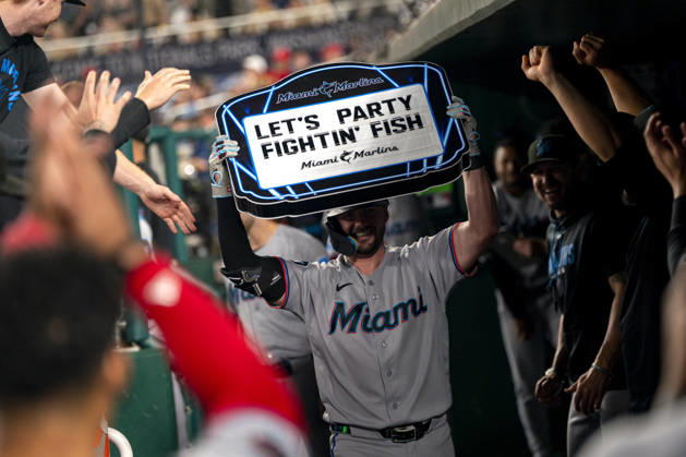 Baseball, MLB, Washington Nationals - Miami Marlins