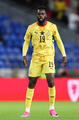 Cardiff, Wales, 2nd June 2026. Inaki Williams of Ghana during the Wales vs Ghana International Friendly, Länderspiel, Nationalmannschaft match at the Cardiff City Stadium, Cardiff. Picture credit should read: Gareth Evans Sportimage EDITORIAL USE ONLY. No use with unauthorised audio, video, data, fixture lists, club league logos or live services. Online in-match use limited to 120 images, no video emulation. No use in betting, games or single club league player publications. SPI_130_GE_WALES_vs_GHANA SPI-4832-0131