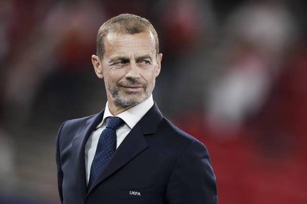Football: Aleksander Ceferin is seeking re-election as UEFA President⁠, archive images