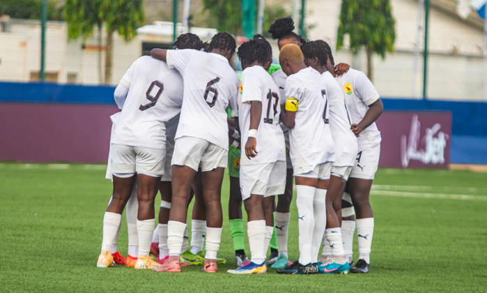 Nigeria v Guinea - 2026 FIFA U-17 Women s World Cup Qualifier Players of Guinea U-17 form a circle on the pitch during their 0-6 (0-11 aggregate) loss to Nigeria s U-17 women s national team, Nationalteam in the second leg of the 2026 FIFA U-17 Women s World Cup Qualifier at Remo Stadium in Ikenne, Ogun State, Nigeria, on May 31, 2026. The victory advances Nigeria to the final round of the qualifiers for the 2026 FIFA U-17 Women s World Cup in Morocco. Ikenne Nigeria  Copyright: xAdekunlexAjayix originalFilename:ajayi-notitle260531_npkG1