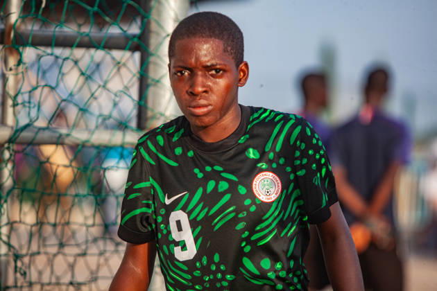 Nigeria v Guinea - 2026 FIFA U-17 Women s World Cup Qualifier Chidera Harmony Chidi, captain of Nigeria s U-17 women s national team, Nationalteam answers questions from journalists after the team s 6-0 (11-0 aggregate) victory over Guinea U-17 in the second leg of the 2026 FIFA U-17 Women s World Cup Qualifier at Remo Stadium in Ikenne, Ogun State, Nigeria, on May 31, 2026. The victory advances Nigeria to the final round of the qualifiers for the 2026 FIFA U-17 Women s World Cup in Morocco. Ikenne Nigeria  Copyright: xAdekunlexAjayix originalFilename:ajayi-notitle260531_npiAu