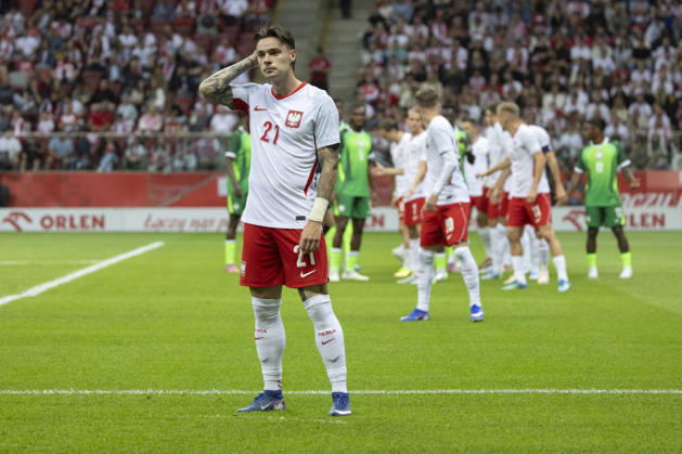Poland - Nigeria 03.06.2026 football, Warsaw, PGE National Stadium, FIFA , friendly international game match Poland - Nigeria ( mecz towarzyski, pilka nozna, Polska - Nigeria ) image shows: Nicola Zalewski photo Katarzyna Plewczynska Fotostyk Copyright: xKatarzynaxPlewczynskax 20260603FCTKPKAPL7327