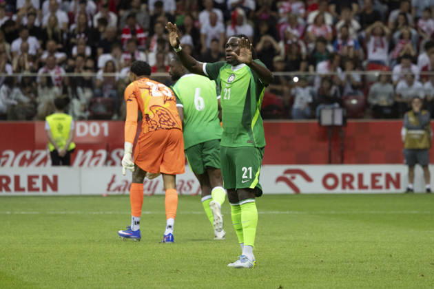 Poland - Nigeria 03.06.2026 football, Warsaw, PGE National Stadium, FIFA , friendly international game match Poland - Nigeria ( mecz towarzyski, pilka nozna, Polska - Nigeria ) image shows: Calvin Bassey photo Katarzyna Plewczynska Fotostyk Copyright: xKatarzynaxPlewczynskax 20260603FCTKPKAPL7775
