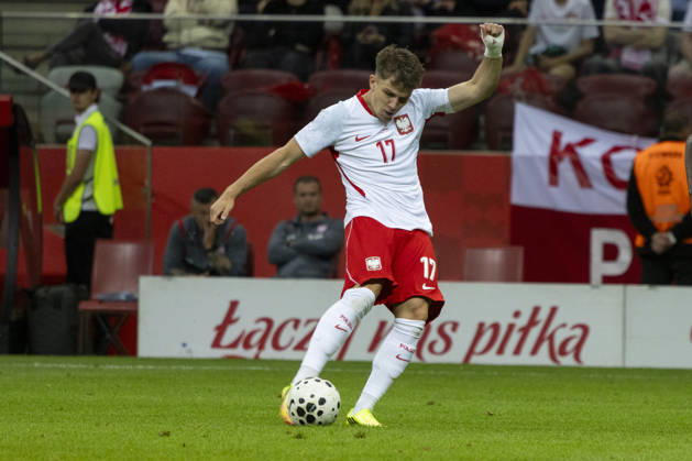 Poland - Nigeria 03.06.2026 football, Warsaw, PGE National Stadium, FIFA , friendly international game match Poland - Nigeria ( mecz towarzyski, pilka nozna, Polska - Nigeria ) image shows: Oskar Pietuszewski photo Katarzyna Plewczynska Fotostyk Copyright: xKatarzynaxPlewczynskax 20260603FCTKPKAPL7895